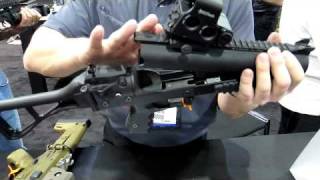 SHOT Show 2011 Exclusive  Remington 40mm Caliber Grenade Launcher Made in Switzerland [upl. by Edak]