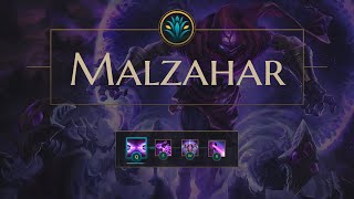 Malzahar Fog of War Combo Medium League of Legends [upl. by Luttrell]