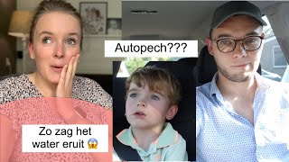 Vlog 75 Auto KAPOT😱 Bank schoonmaken  De Huismama [upl. by Fryd816]