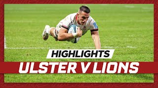 HIGHLIGHTS  Ulster Rugby v Emirates Lions  United Rugby Championship Round 4 [upl. by Akiemaj]