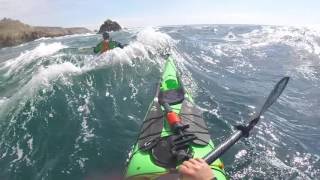 Pointe du Raz Rough Water Sea Kayaking [upl. by Harwin]