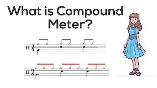 What is Compound Meter  Compound Time  Music Theory  Video [upl. by Arvell236]