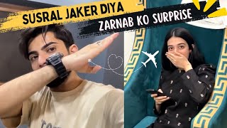 Surprise Visit to Wife in Multan ❤️  ZARAIB  Laraib Khalid  Zarnab Fatima [upl. by Eilssel]