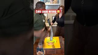 Chef cake gone wrong youtube baking cake subscribe funny chef comedy chefing funnycomedy [upl. by Enelyak]