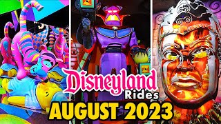 Disneyland Rides  August 2023 POVs 4K 60FPS [upl. by Terrilyn]