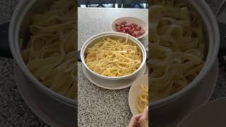 Simple and easy merienda simple meryenda spaghetti [upl. by Llerrac]