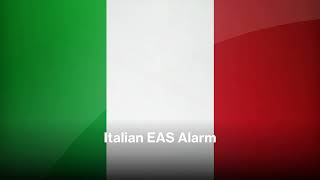 Italian EAS Alarm [upl. by Enorel814]