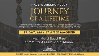 Hajj Seminar 2024  Fri 517 [upl. by Sorrows]