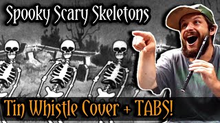 Tin Whistle Tabs for Spooky Scary Skeletons [upl. by Ainadi]