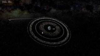 Universe Sandbox  Earth with rings [upl. by Wernher]