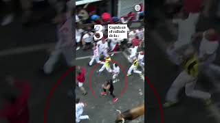 San Fermín 2024 los mejores momentos del octavo y último encierro [upl. by Niwled]