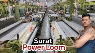 The Premer Brand Power Looms In Surat Textile Mill premer powarloom [upl. by Kei295]