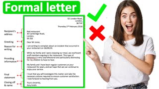 How to write a formal letter 📝  All you need to know [upl. by Noeled]