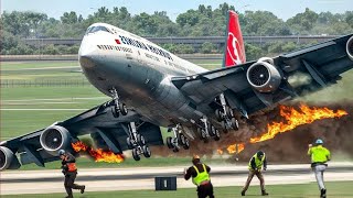 Tragic Terrifying Catastrophic Plane Crashes Filmed Seconds Before Disaster  Best Of The Week [upl. by Gargan640]