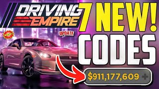 ⚠️LIMITED⚡CODES⚠️DRIVING EMPIRE ROBLOX REDEEM CODES 2024DRIVING EMPIRE CODES [upl. by Gusella]