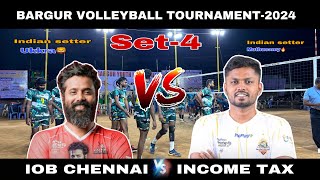 Do or Die🔪Ukkrapandian🔥vs🦁Muthusamy  IOB vs Income Tax Bargur Volleyball Tournament2024 [upl. by Florian]