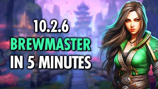 5 MIN Guide To 1026 Brewmaster Monk GOD [upl. by Corneille]