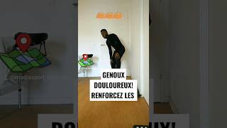 exercice efficace pour renforcer les genoux genoux douleurs renforcement sports exercice [upl. by Allehs]