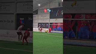 Double Save 🤯💪 goalkeeper football save gripmode [upl. by Eillo]