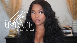 Life Update Being bullied Quitting social media and more  Raquelle Lynnette [upl. by Huba293]