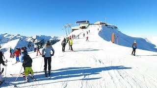 Komplette Talabfahrt ins Kleinwalsertal auf Ski [upl. by Mervin]