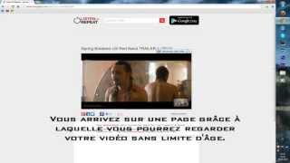 TUTO  Contourner La Limite Dâge Sur YouTube  HD [upl. by Lincoln]