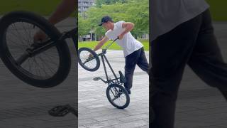 It’s basic but difficult bmx bmxflatland [upl. by Sigismundo]