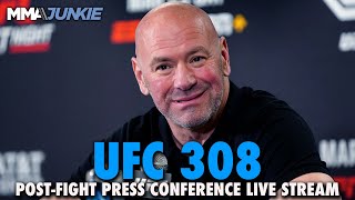 UFC 308 Topuria vs Holloway PostFight Press Conference Live Stream [upl. by Aynos494]