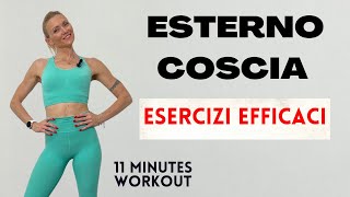 Esterno coscia tonico in 10 minuti Esercizi facili ed efficaciquot con TizianaFitnessStyle [upl. by Abocaj]