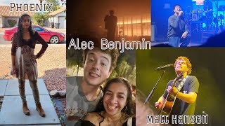 Alec Benjamin 12 notes tour Vlog With special guest Matt Hansen [upl. by Nohtanhoj]