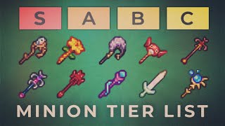 All Minion Tier List amp Comparison  Terraria 1449 [upl. by Catherina]