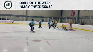 Drill of the Week Back Check Drill [upl. by Sirref]