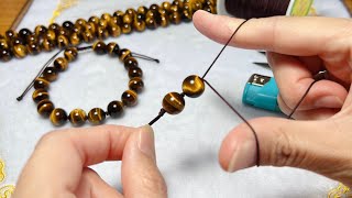 How to Make a Braided Bracelet in 10 Minutes DIY Jewelry Making Tutorials [upl. by Skantze]