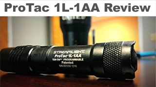 Streamlight ProTac 1L1AA Review [upl. by Tavey540]