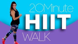 Torch those calories with this 20 Minute HIIT Walk [upl. by Casteel]