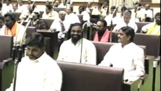 Mohd Ama Nullah Khan 6  Dr Marri Channa Reddy Condolence Motion In AP Assembly Dec 9 1996 [upl. by Yblok]