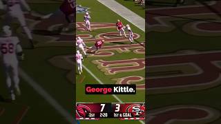 Brutal 49ers Cardinals week 5 showdown nfl 49ers shorts [upl. by Noryahs]