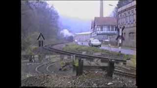 Auf Schmalspurgleisen durch den Harz im Mai 1991 [upl. by Hertha]