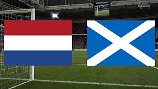 NIEDERLANDE gegen SCHOTTLAND  EM 2016 FRANKREICH Qualifikation ◄NED 02► [upl. by Lorrin547]