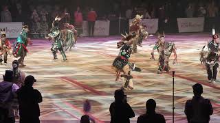 Mens Woodland Dance special Pechanga Powwow 2024 1st song final 10 [upl. by Lessirg]