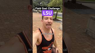 Field goal challenge LSU lsu collegefootball lsufootball lsutigers sec [upl. by Yojenitsirk286]