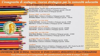 Linsegnante di sostegno risorsa strategica per la comunità educante [upl. by Macnair]