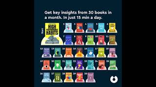 Get insights from 30 books in a month  Blinkist [upl. by Anialad]