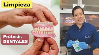 Como Limpiar Prótesis Dentales [upl. by Felicle]