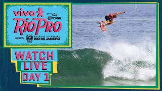 WATCH LIVE  Vivo Rio Pro Presented By Corona 2024  Day 1 [upl. by Oznohpla756]