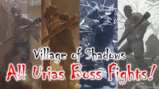 Resident Evil 8 Village  All Urias Boss Fights  Village of Shadows  No Damage [upl. by Resneps]