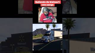 Saliendo de Walmart con carga americantrucksimulator elponchmx [upl. by Sldney]