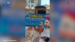 Viral COBLOS Kotak Kosong Saat UMROH [upl. by Aleron]