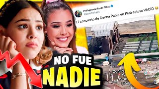 El concierto de Danna Paola en Perú estuvo COMPLETAMENTE VACÍO 🤣 NO FUE NADIE [upl. by Enitsirt387]