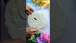 ইউনিক নকশি পিঠার ডিজাইন।ফুল পিঠার ডিজাইন।Nokshi Pitha design। nokshipitha shorts [upl. by Ahso]